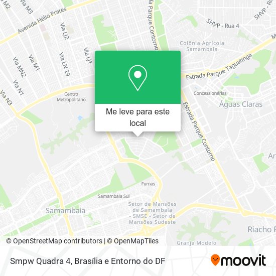 Smpw Quadra 4 mapa