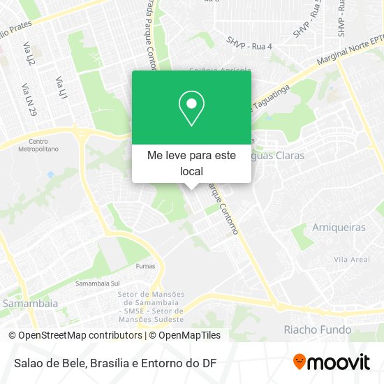 Salao de Bele mapa