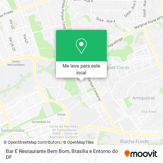 Bar E Restaurante Bem Bom mapa