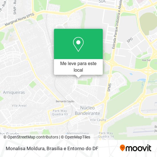 Monalisa Moldura mapa