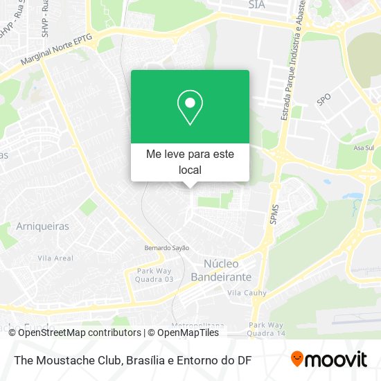 The Moustache Club mapa