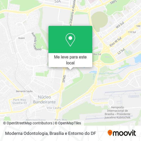 Moderna Odontologia mapa