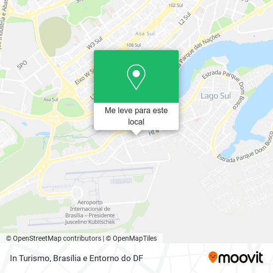 In Turismo mapa