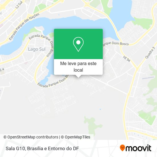 Sala G10 mapa