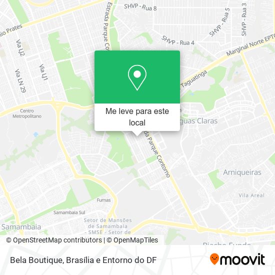 Bela Boutique mapa