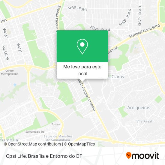 Cpsi Life mapa