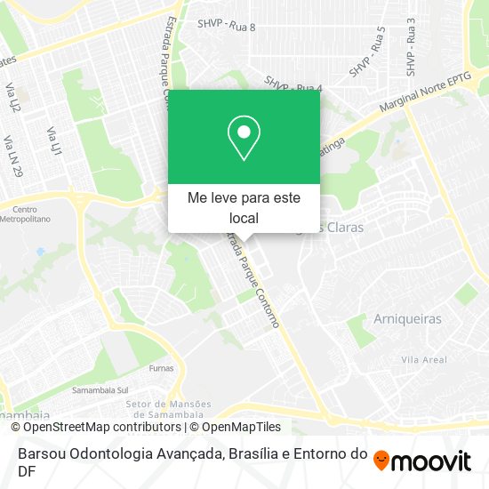 Barsou Odontologia Avançada mapa