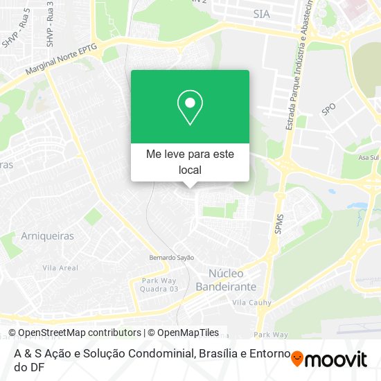 A & S Ação e Solução Condominial mapa