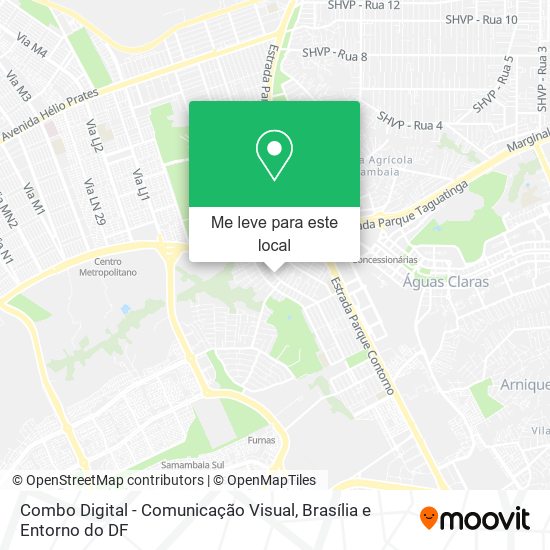 Combo Digital - Comunicação Visual mapa