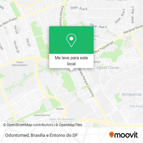 Odontomed mapa