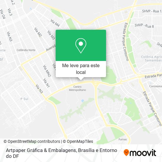 Artpaper Gráfica & Embalagens mapa