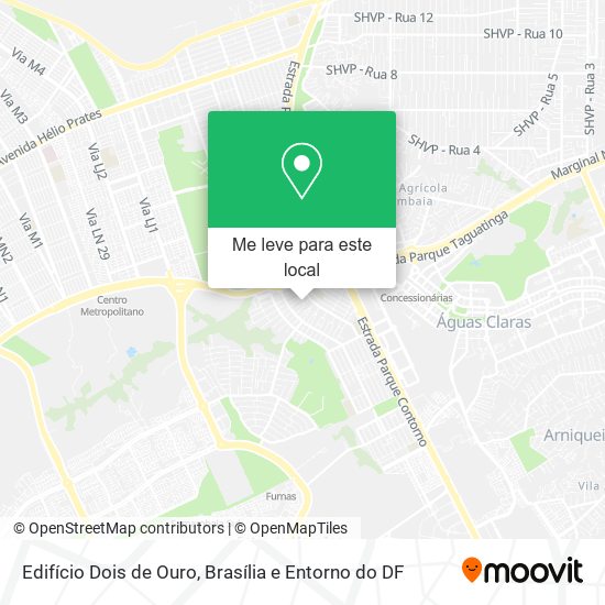 Edifício Dois de Ouro mapa