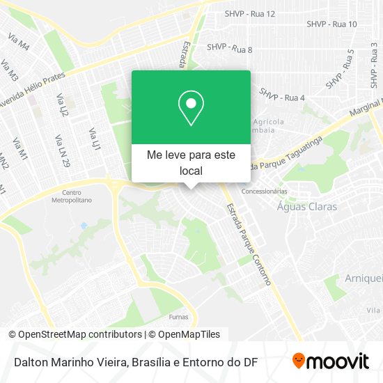 Dalton Marinho Vieira mapa