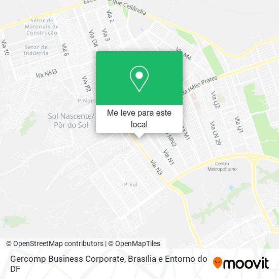 Gercomp Business Corporate mapa