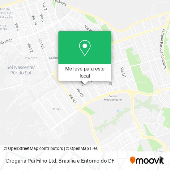 Drogaria Pai Filho Ltd mapa