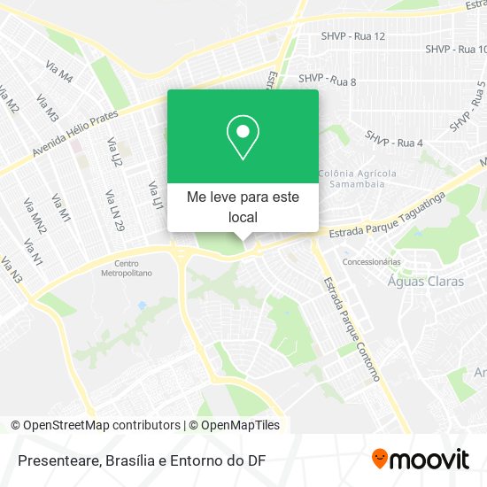 Presenteare mapa