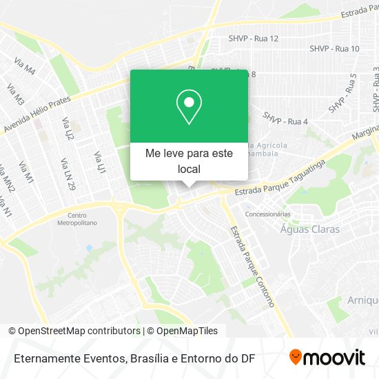 Eternamente Eventos mapa