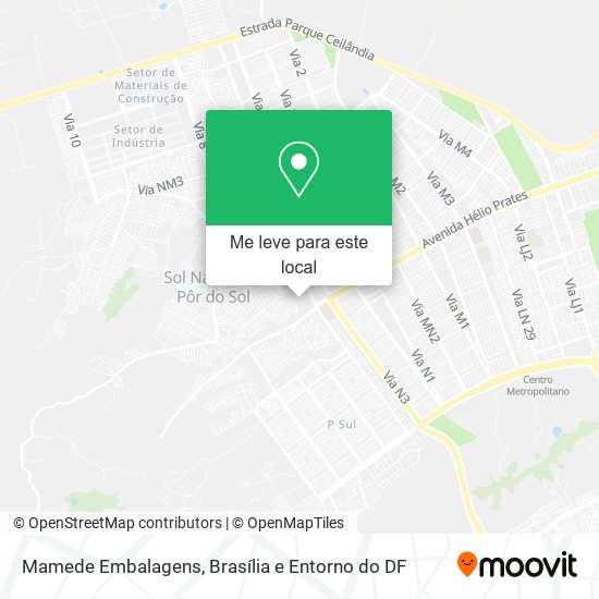 Mamede Embalagens mapa