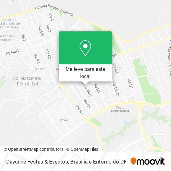 Dayanne Festas & Eventos mapa