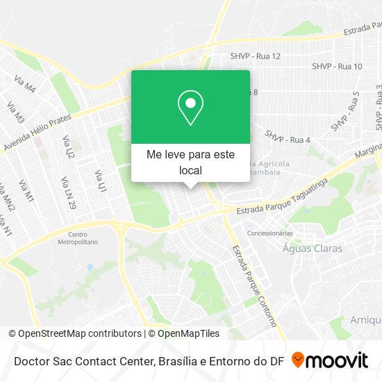 Doctor Sac Contact Center mapa