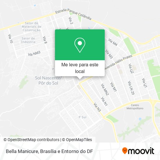 Bella Manicure mapa