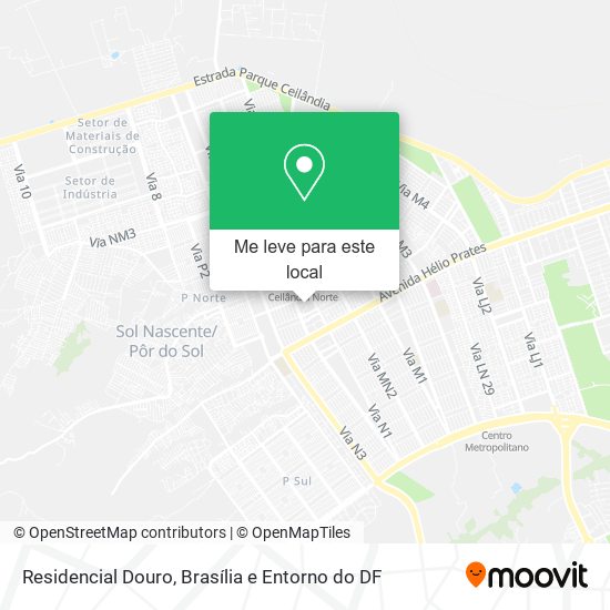 Residencial Douro mapa