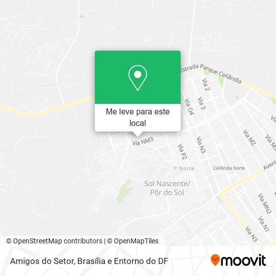 Amigos do Setor mapa