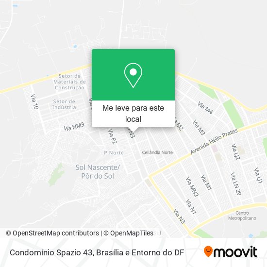 Condomínio Spazio 43 mapa