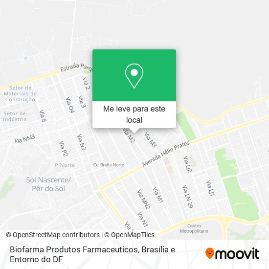 Biofarma Produtos Farmaceuticos mapa