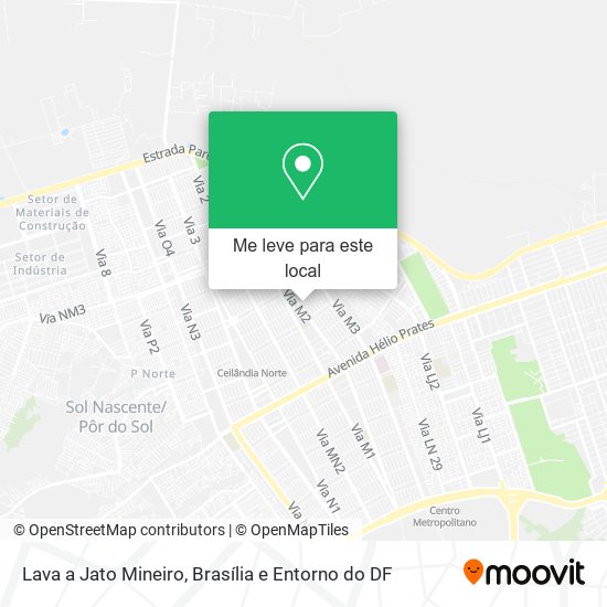 Lava a Jato Mineiro mapa