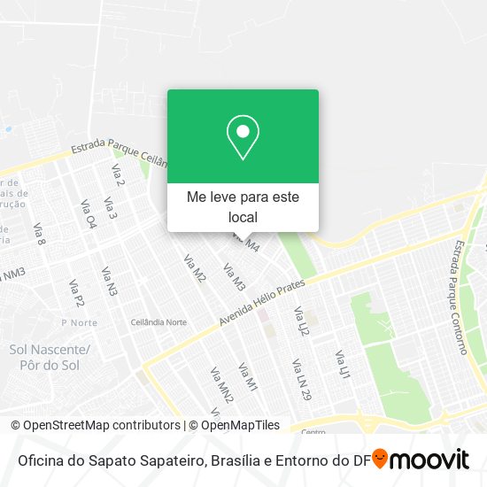 Oficina do Sapato Sapateiro mapa