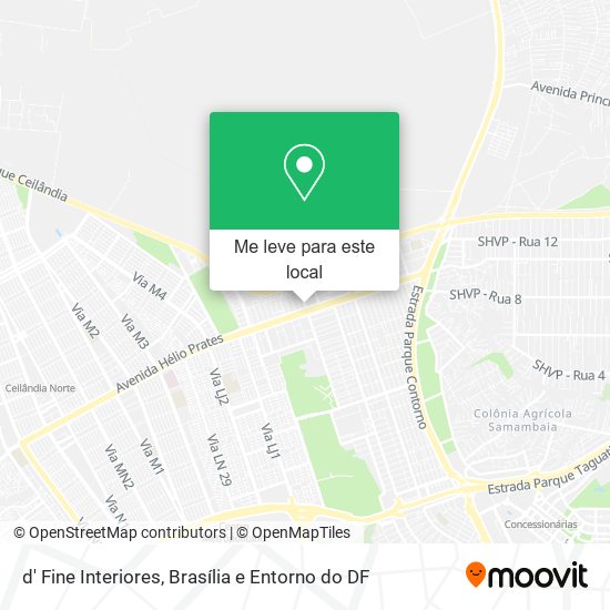 d' Fine Interiores mapa