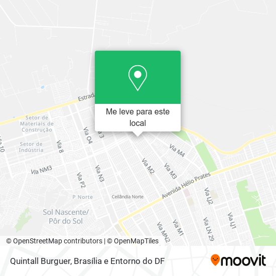 Quintall Burguer mapa