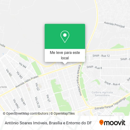 Antônio Soares Imóveis mapa