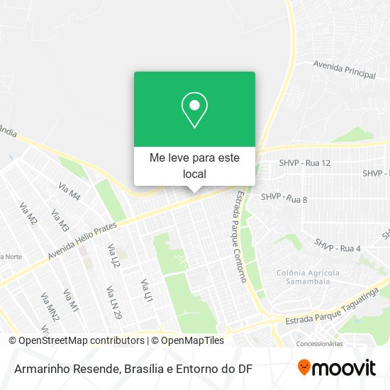 Armarinho Resende mapa