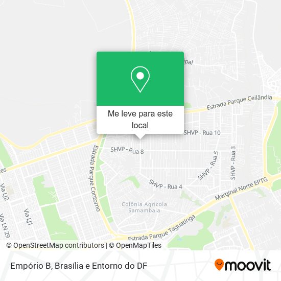 Empório B mapa