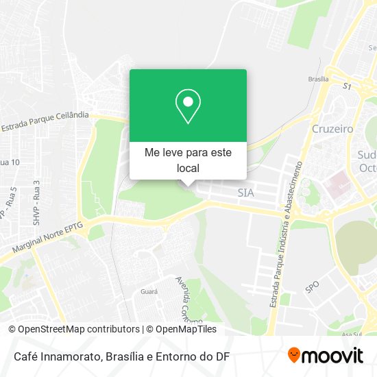 Café Innamorato mapa