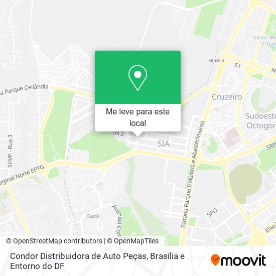 Condor Distribuidora de Auto Peças mapa