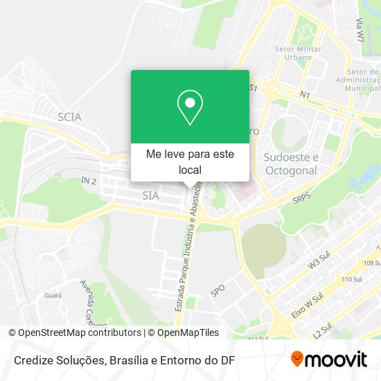 Credize Soluções mapa