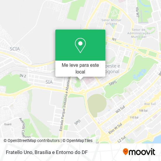 Fratello Uno mapa