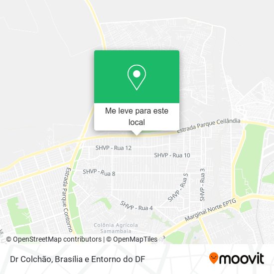 Dr Colchão mapa
