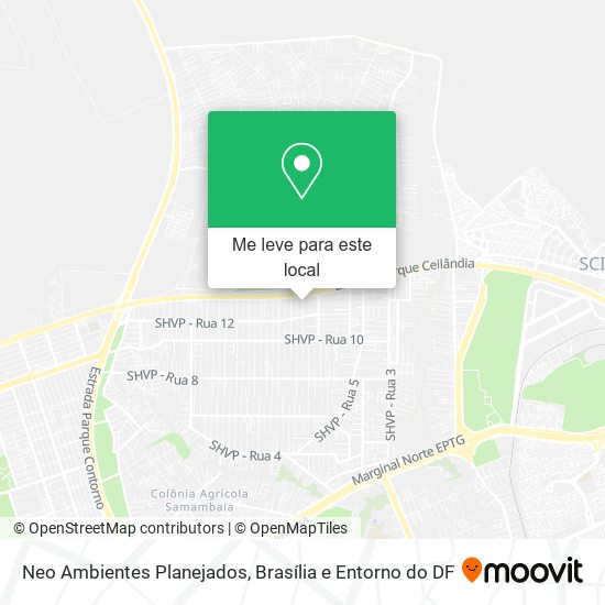 Neo Ambientes Planejados mapa