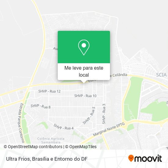 Ultra Frios mapa