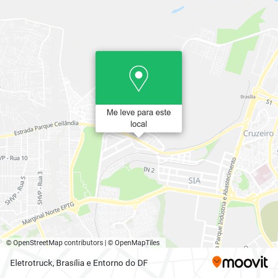 Eletrotruck mapa