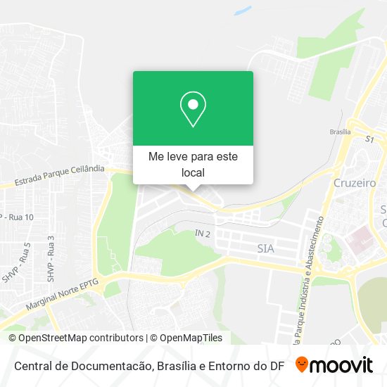 Central de Documentacão mapa
