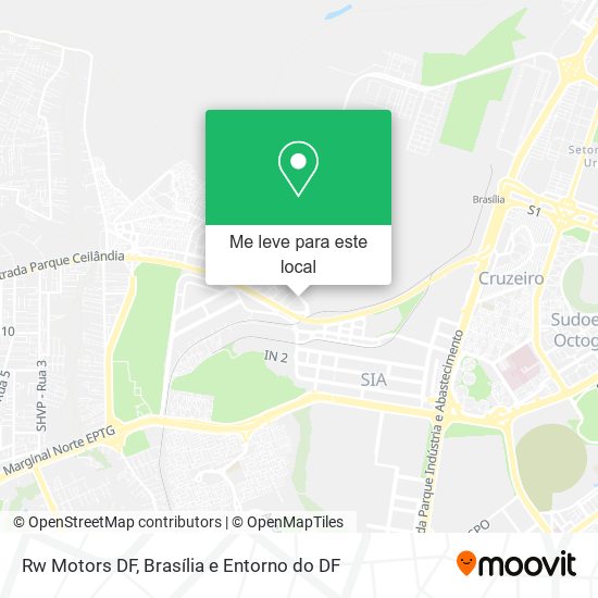 Rw Motors DF mapa