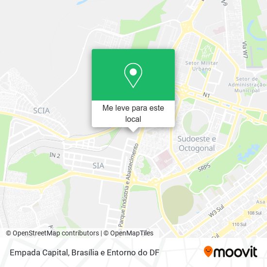 Empada Capital mapa