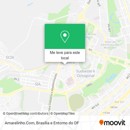 Amarelinho.Com mapa