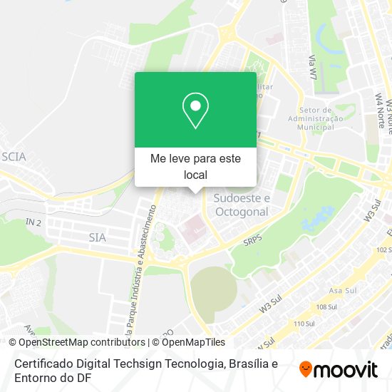 Certificado Digital Techsign Tecnologia mapa