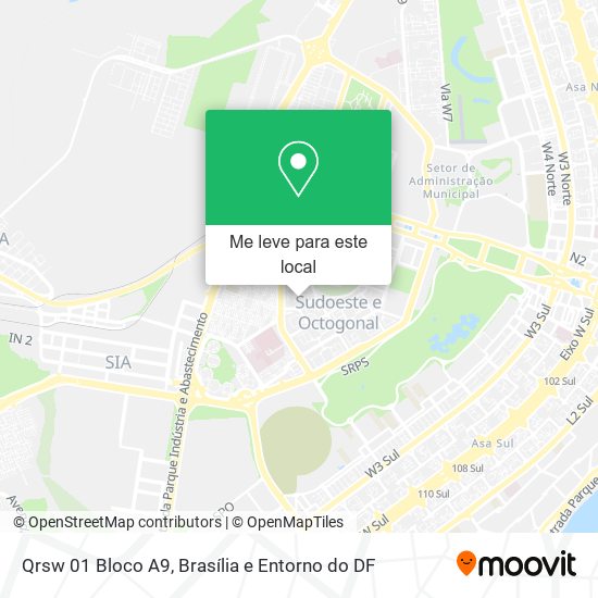 Qrsw 01 Bloco A9 mapa
